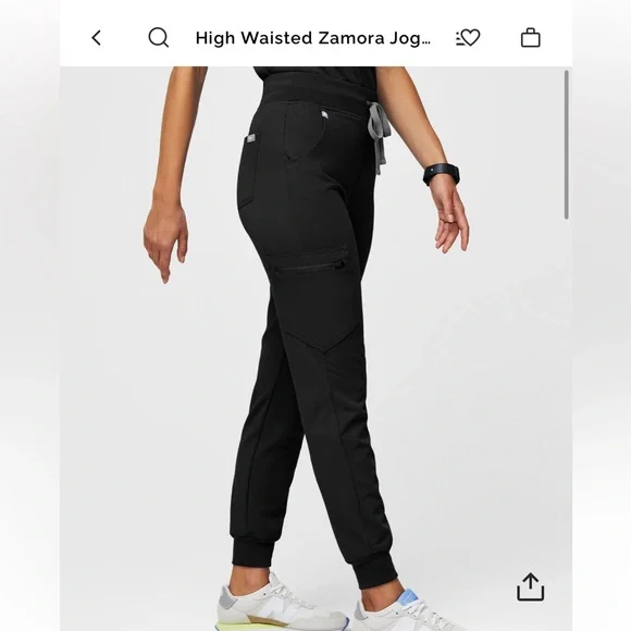 Figs High Waisted Zamora Jogger Pants - Picture 3 of 7